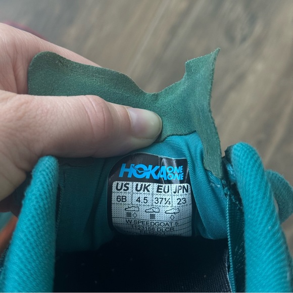 HOKA Women’s Speedcat 5 Deep Lake / Ceramic Sneakers - Picture 13 of 14